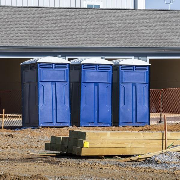Heavy-duty construction site porta potty in Bryant, Arkansas