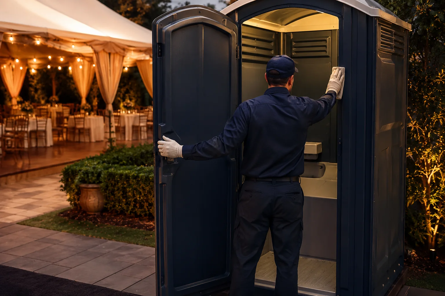 Portable restroom rental planning for Jacksonville, AR